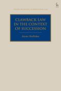 Cover of Clawback Law in the Context of Succession