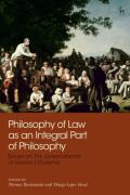 Cover of Philosophy of Law as an Integral Part of Philosophy: Essays on the Jurisprudence of Gerald J Postema