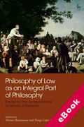 Cover of Philosophy of Law as an Integral Part of Philosophy: Essays on the Jurisprudence of Gerald J Postema (eBook)