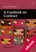 Cover of A Casebook on Contract (eBook)