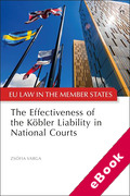 Cover of The Effectiveness of the K&#246;bler Liability in National Courts (eBook)