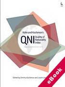 Cover of K&#228;lin and Kochenov&#8217;s Quality of Nationality Index: Nationalities of the World in 2018 (eBook)