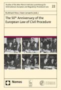 Cover of The 50th Anniversary of the European Law of Civil Procedure