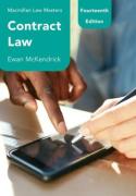 Cover of Macmillan Law Masters: Contract Law