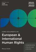Cover of Core Documents on European and International Human Rights 2021-22