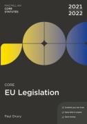 Cover of Core EU Legislation 2021-22