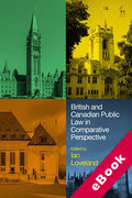 Cover of British and Canadian Public Law in Comparative Perspective (eBook)