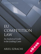 Cover of EU Competition Law: An Analytical Guide to the Leading Cases (eBook)