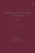 Cover of Studies in the History of Tax Law, Volume 10