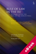 Cover of Rule of Law in the EU: 30 Years After the Fall of the Berlin Wall (eBook)