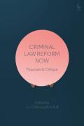 Cover of Criminal Law Reform Now: Proposals and Critique