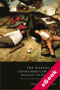Cover of The Making of Consumer Law and Policy in Europe (eBook)
