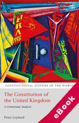 Cover of The Constitution of the United Kingdom: A Contextual Analysis (eBook)