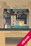 Cover of The Making of Constitutional Democracy: From Creation to Application of Law (eBook)