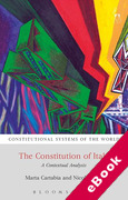 Cover of The Constitution of Italy: A Contextual Analysis (eBook)