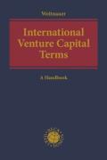 Cover of International Venture Capital Terms: A Handbook