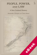 Cover of People, Power, and Law: A New Zealand History (eBook)