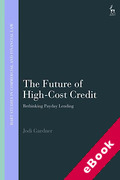 Cover of The Future of High-Cost Credit: Rethinking Payday Lending (eBook)