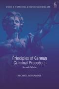 Cover of Principles of German Criminal Procedure