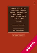 Cover of Dalhuisen on Transnational and Comparative Commercial, Financial and Trade Law Volume 3: Transnational Contract Law (eBook)