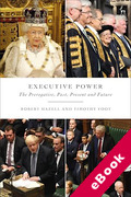 Cover of Executive Power: The Prerogative, Past, Present and Future (eBook)