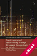 Cover of Court-Supervised Restructuring of Large Distressed Companies in Asia: Law & Policy (eBook)