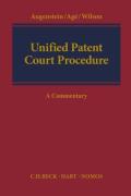 Cover of Unified Patent Court Procedure: A Commentary