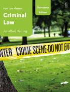 Cover of Hart Law Masters: Criminal Law