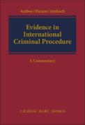 Cover of Evidence in International Criminal Procedure: A Commentary