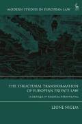 Cover of The Structural Transformation of European Private Law: A Critique of Juridical Hermeneutic