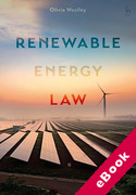 Cover of Renewable Energy Law (eBook)