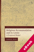 Cover of Religious Accommodation and its Limits: A Proposed Model (eBook)