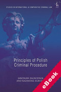 Cover of Principles of Polish Criminal Procedure (eBook)
