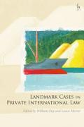 Cover of Landmark Cases in Private International Law