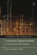 Cover of Corporate Opportunities: A Law and Economics Analysis