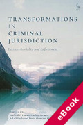 Cover of Transformations in Criminal Jurisdiction: Extraterritoriality and Enforcement (eBook)