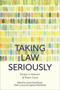 Cover of Taking Law Seriously: Essays in Honour of Peter Cane