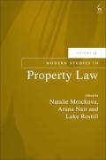 Cover of Modern Studies in Property Law, Volume 12
