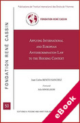 Cover of Applying International and European Anti-Discrimination Law to the Housing Context (eBook)