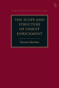 Cover of The Scope and Structure of Unjust Enrichment