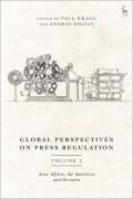 Cover of Global Perspectives on Press Regulation, Volume 2: Asia, Africa, the Americas and Oceania