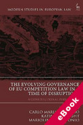 Cover of The Evolving Governance of EU Competition Law in a Time of Disruptions: A Constitutional Perspective (eBook)