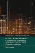 Cover of Activist Shareholders in Corporate Governance: The Australian Experience and Its Comparative Implications
