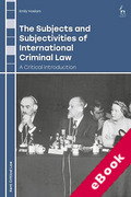Cover of The Subjects and Subjectivities of International Criminal Law: A Critical Introduction (eBook)
