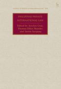 Cover of Philippine Private International Law