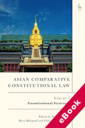 Cover of Asian Comparative Constitutional Law, Volume 3: Constitutional Structure (eBook)