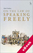 Cover of On the Law of Speaking Freely (eBook)