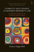 Cover of Stability and Change in Modern Property Law: A Comparative Approach to the Principle of Numerus Clausus