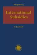 Cover of International Subsidies: A Handbook