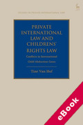 Cover of Private International Law and Children's Rights Law: Conflicts in International Child Abduction Cases (eBook)